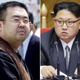 Left: Kim Jong-nam, killed in a Malaysian airport this week. Right: North Korean dictator Kim Jong-un, his brother. Photos credit AP